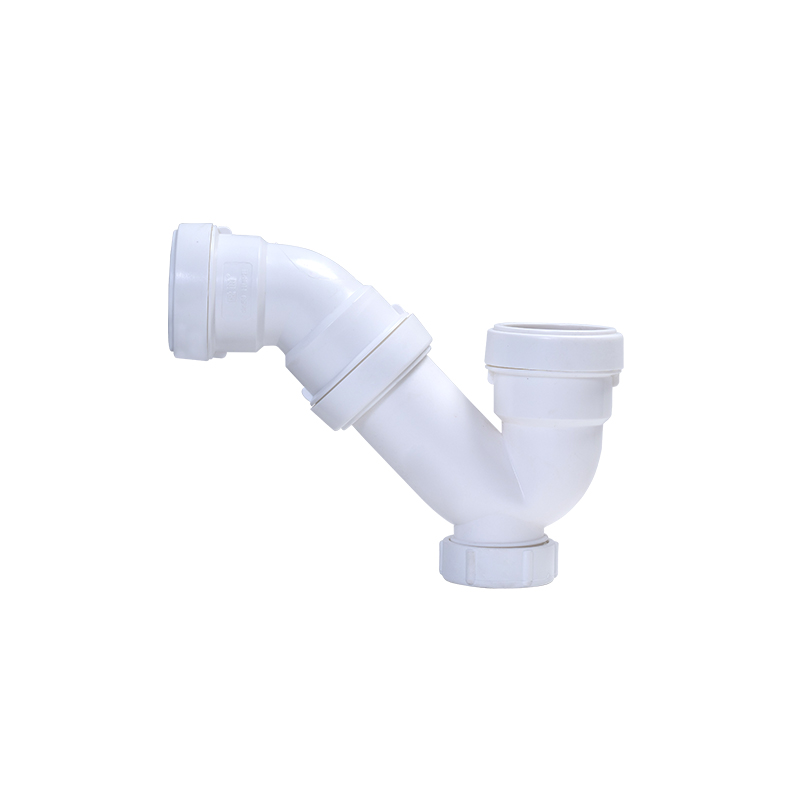 P弯丨HDPE压盖柔性承插链接静音管