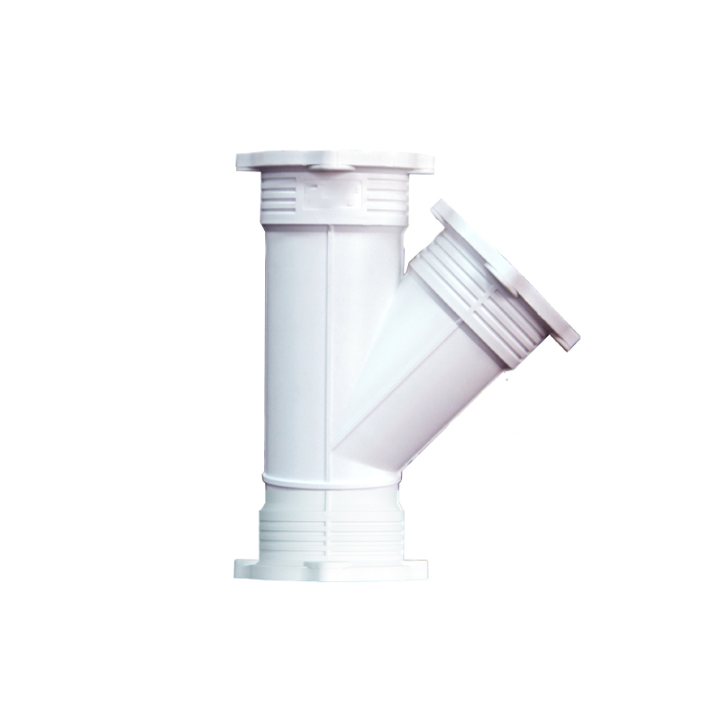 斜三通丨HDPE法兰连接静音排水管