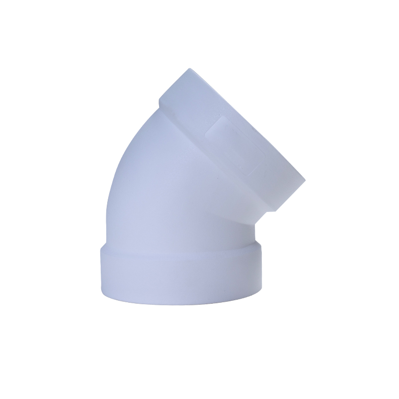 45度弯头丨PP热熔承插连接静音管